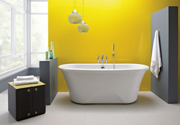 Salle de bains jaunes : 32 idées pour une décoration lumineuse